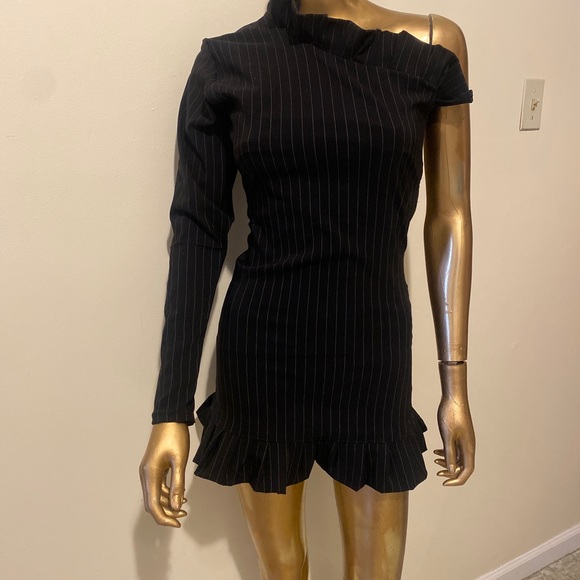 One shoulder dress size small - Picture 4 of 5